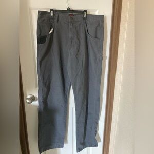 Wrangler workwear Men's Dark Gray Cargo Pants 36x35